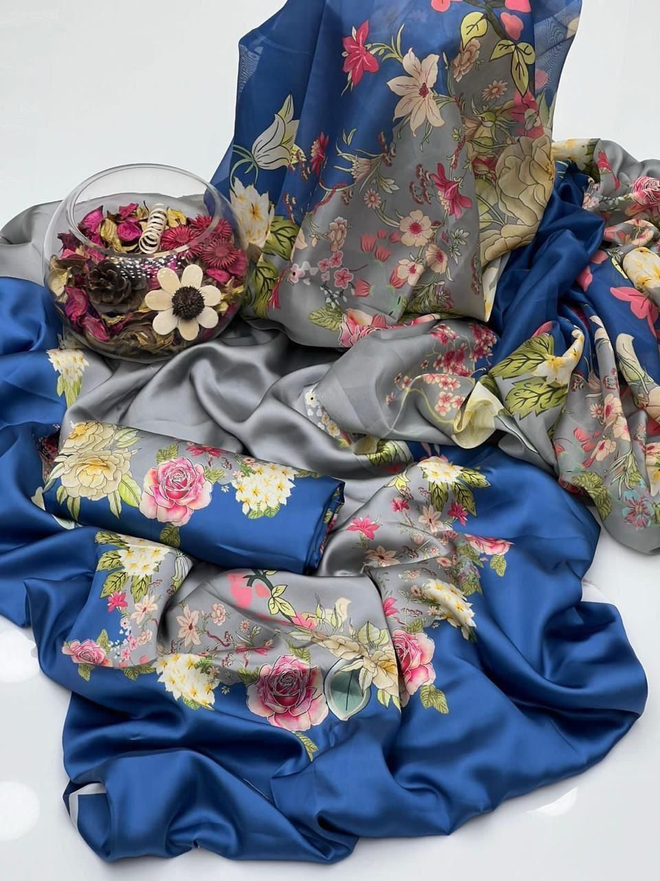WINTER SILK DIGITAL PRINTED 3-PIECE - SD#36